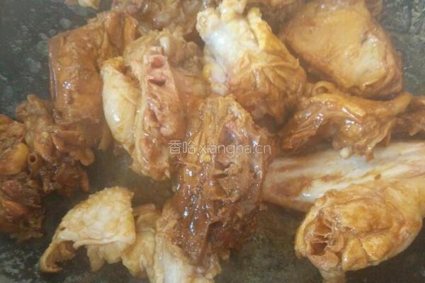 鸡骨架炖土豆的做法图解4