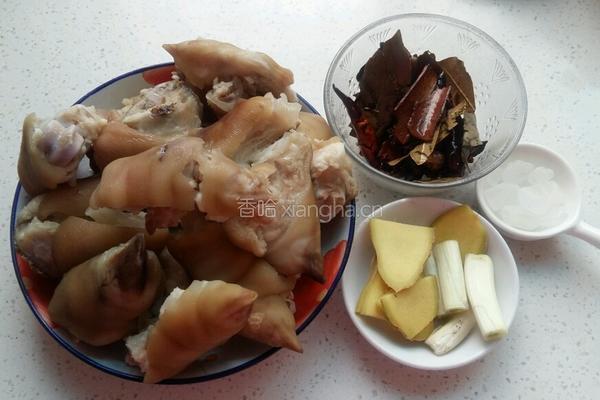 冰糖炖猪蹄的做法图解4