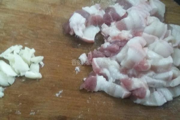 水笋炒肉的做法图解2