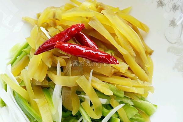 凉拌榨菜丝的做法图解5