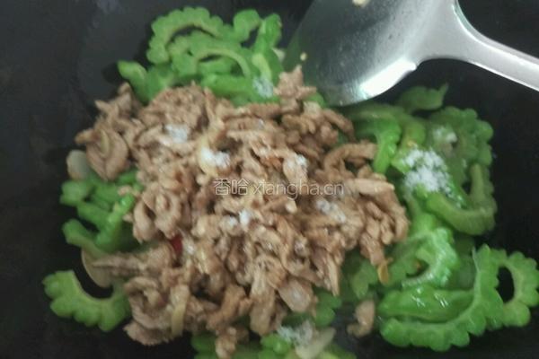 苦瓜肉丝的做法图解9