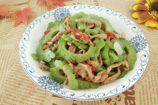 苦瓜肉丝的做法图解10