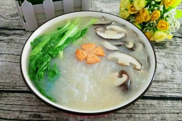 香菇粉丝汤的做法图解7