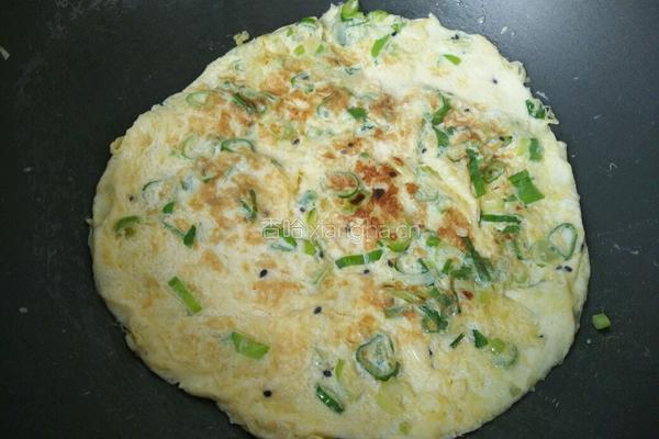 葱油鸡蛋饼的做法图解8