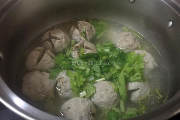 正宗潮汕牛肉丸汤的做法图解8