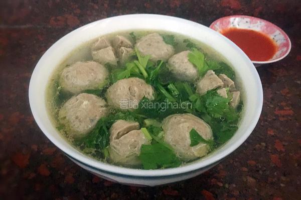 正宗潮汕牛肉丸汤的做法图解10