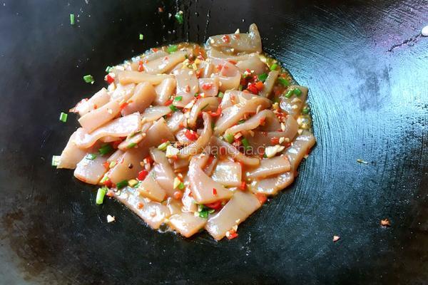 家常炒魔芋豆腐的做法图解9