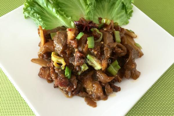 私房肉沫酱爆茄子 的做法图解11