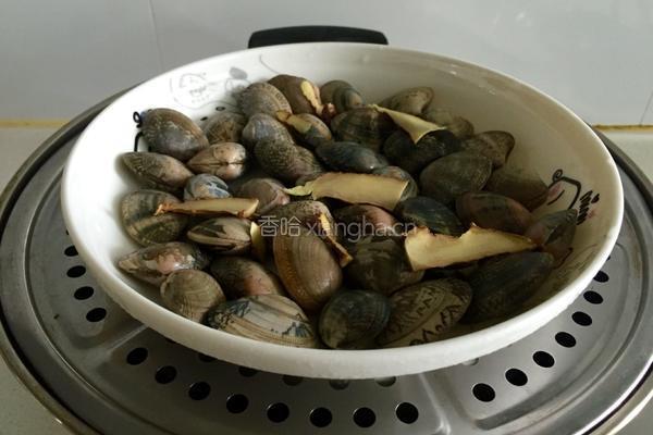 清蒸蛤蜊的做法图解3