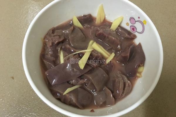 腰花汤的做法图解9