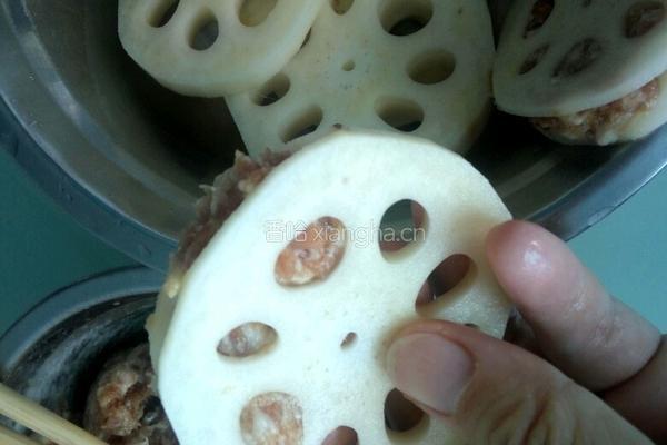 莲藕饼的做法图解4
