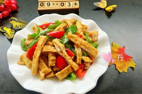 辣椒炒豆腐干