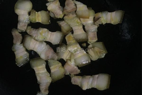 泡菜炒年糕的做法图解2