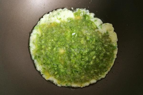 苦瓜鸡蛋饼的做法图解4