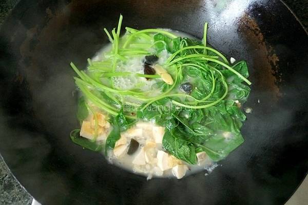 上汤米苋菜的做法图解4