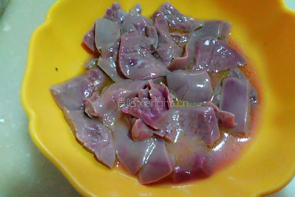 泡椒腰花的做法图解2
