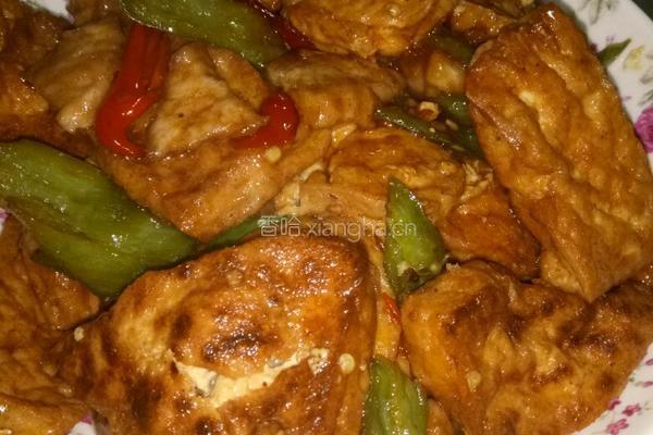 香辣熘豆腐
