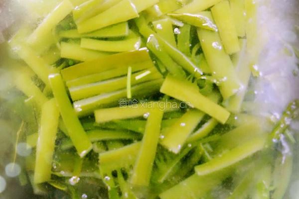 爆炒海白菜的做法图解4