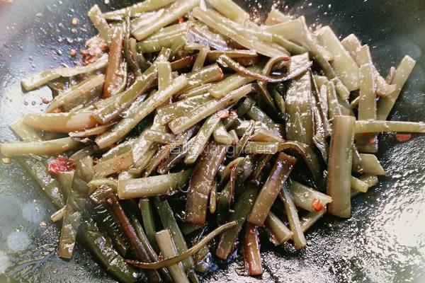 爆炒海白菜的做法图解5