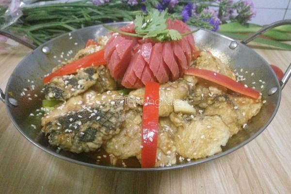 干锅鱼片的做法图解11