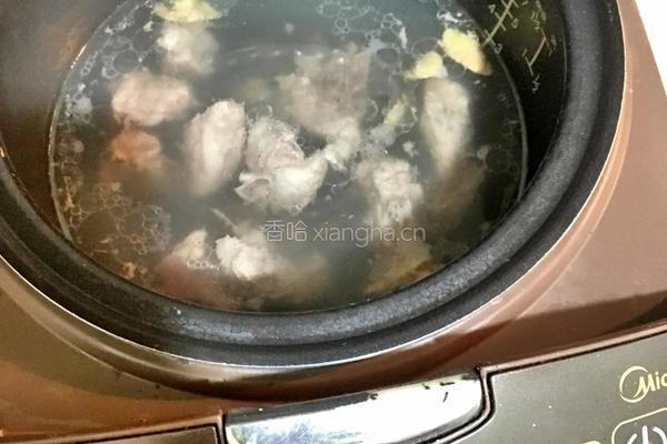 毛豆排骨汤的做法图解4