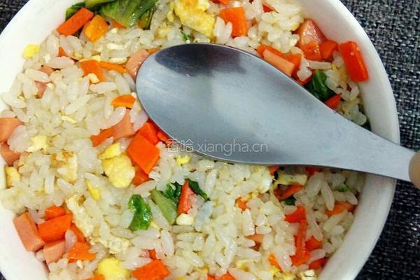 炒饭的做法图解8