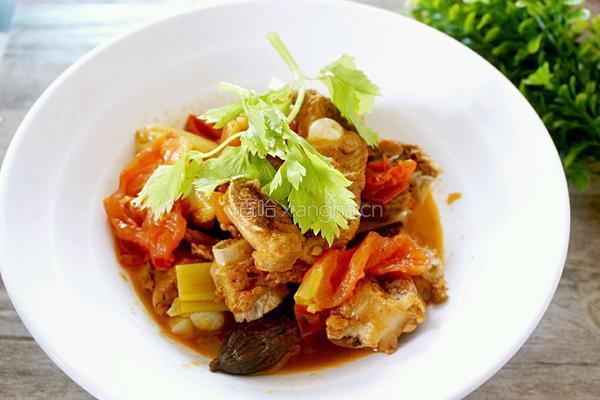 番茄排骨的做法图解9