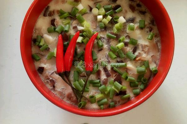 香菇鸡蛋羹的做法图解3