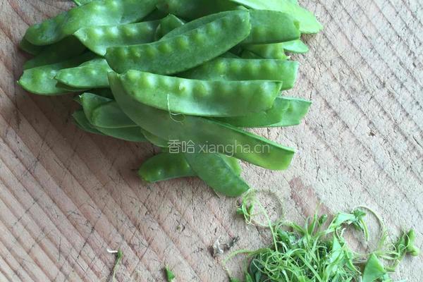 酱爆荷兰豆的做法图解2