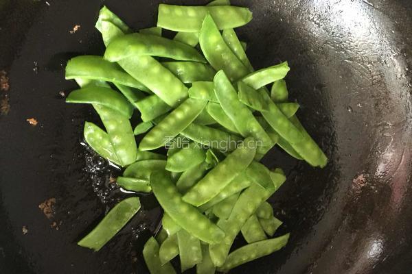 酱爆荷兰豆的做法图解7