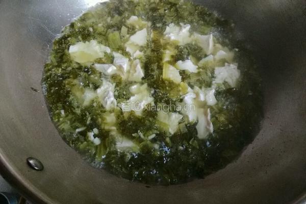 泡菜豆腐汤的做法图解7