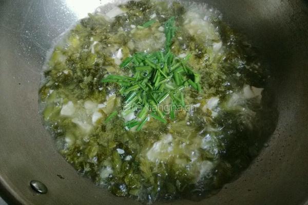 泡菜豆腐汤的做法图解8