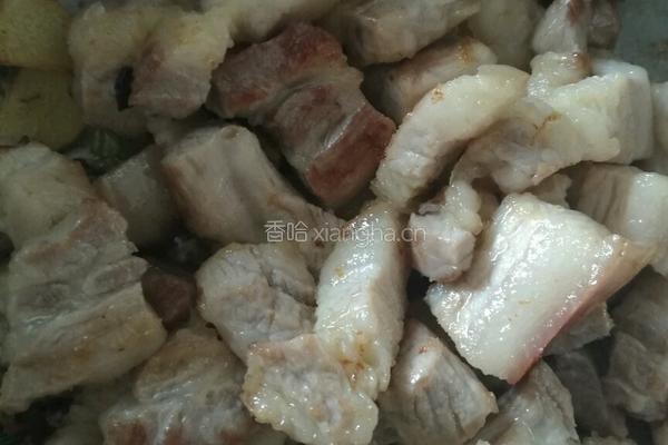 红焖肉的做法图解3