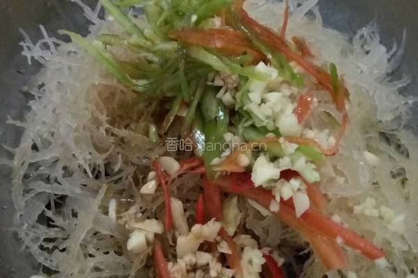 凉拌海石花的做法图解5