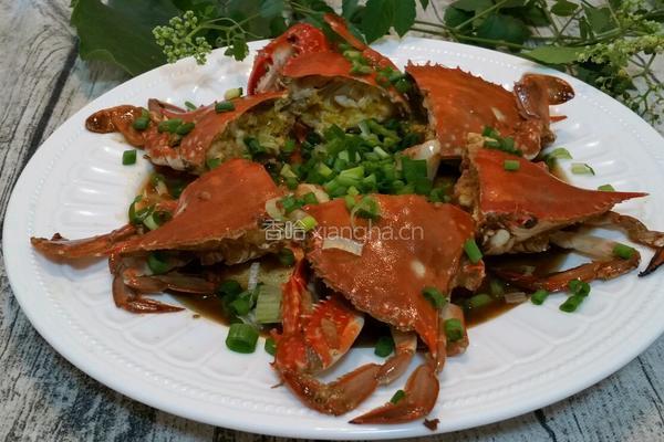 葱油蟹的做法图解6