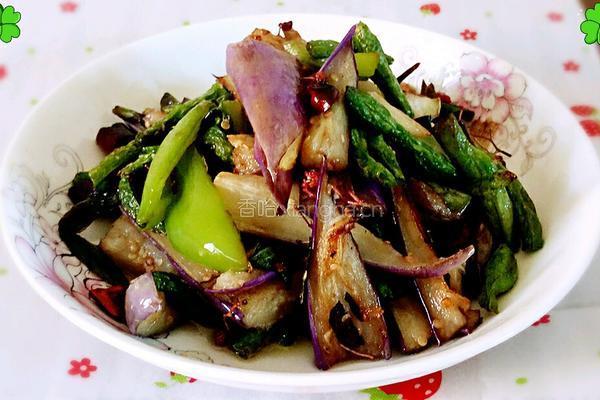 豆角烧茄子的做法图解9