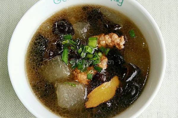木耳冬瓜汤的做法图解8