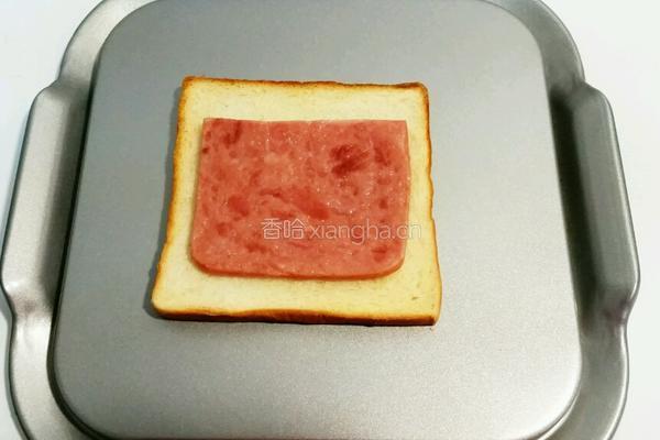 港式小食火腿西多士的做法图解4