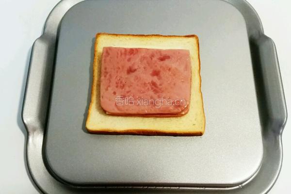 港式小食火腿西多士的做法图解6