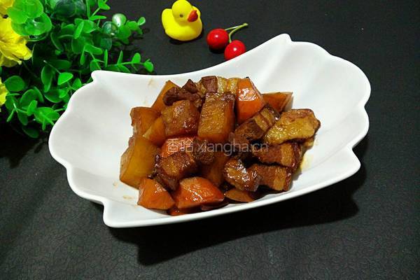 胡萝卜土豆炖肉的做法图解8