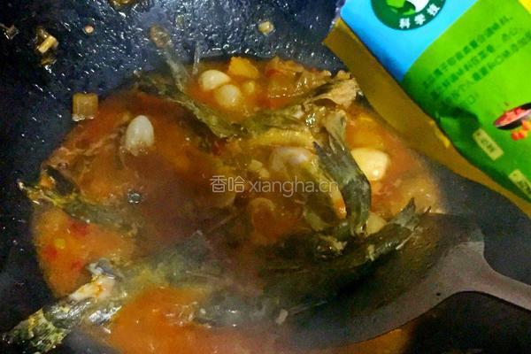 酸菜焖鱼的做法图解8