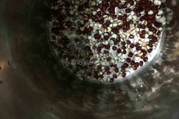 薏米红豆浆的做法图解4