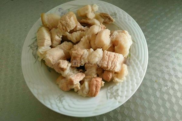 五花肉焖冬瓜的做法图解4