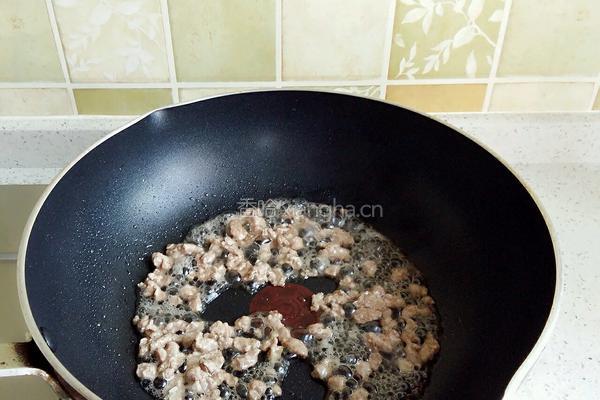 肉末茄子的做法图解2