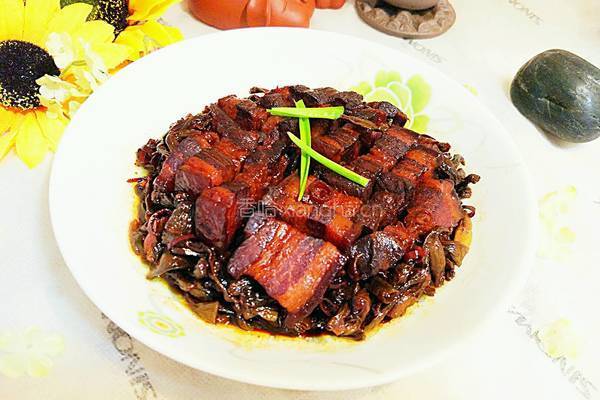 干豆角蒸肉的做法图解13