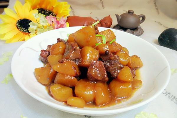 川味土豆红烧肉的做法图解1