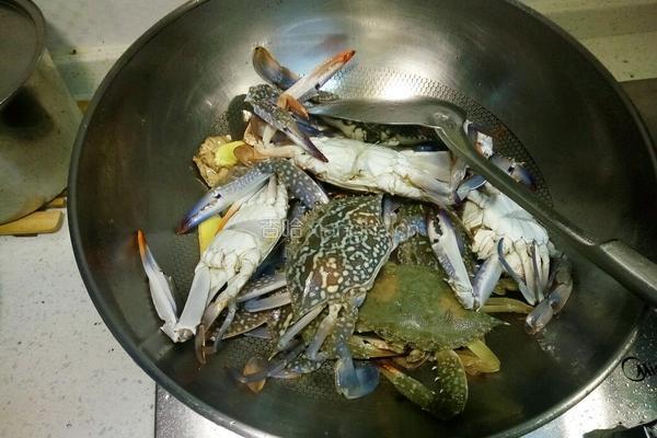 闷花蟹的做法图解5