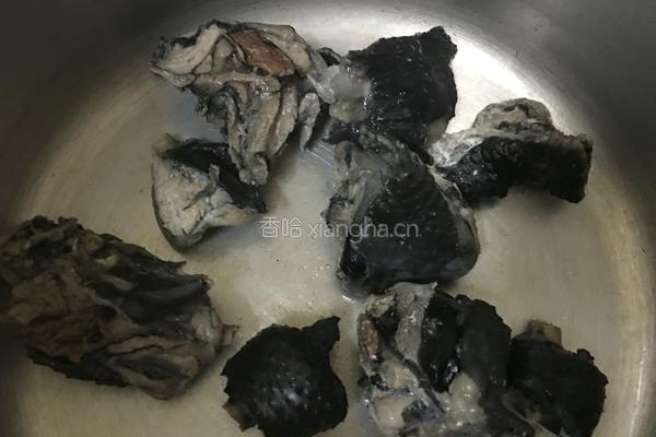 清炖乌鸡的做法图解4