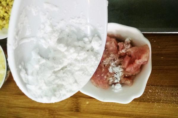 肉末粉丝蒸扇贝的做法图解4