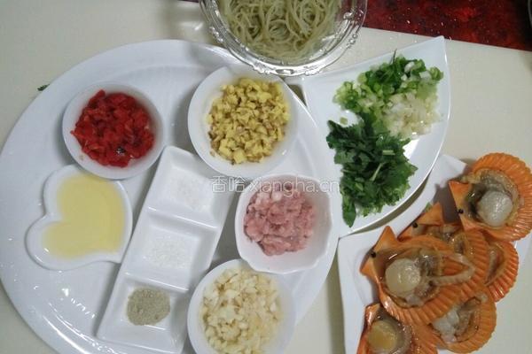 肉末粉丝蒸扇贝的做法图解10